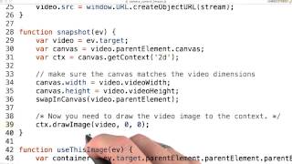 Snapshot function - Mobile Web Development