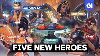 We Played Overwatch's FIVE NEW HEROES (Hands-On Gameplay)