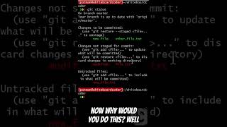 git: stash #coding #git #gittutorial #github