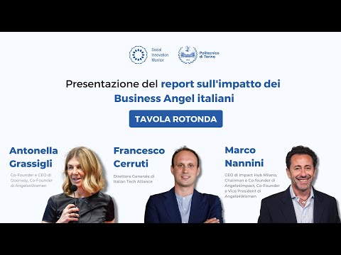 Presentazione report sull'impatto dei Business Angel italiani 2022 | TAVOLA ROTONDA