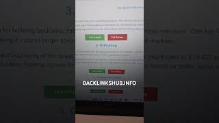 High DA Backlink Marketplaces – Reviewed by BACKLINKSHUB.INFO #highDAbacklinks #SEOgrowth