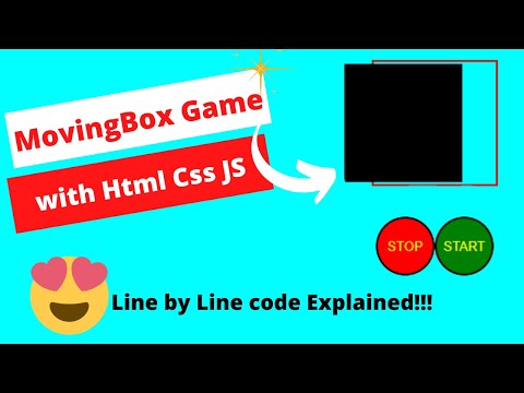 Stop the Box Game with Html Css and Javascript !!! Must Watch