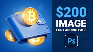 $200 IMAGE DESIGN FOR A LANDING PAGE | Adobe Photoshop