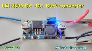 LM 2596 DC -DC Buck converter | Adjustable step down module | Adjustable DC Power Supply - POWER GEN