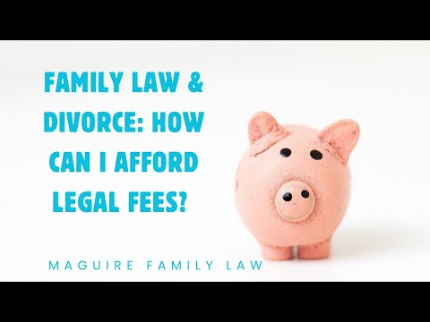 Divorce costs - How can I pay for legal fees?
