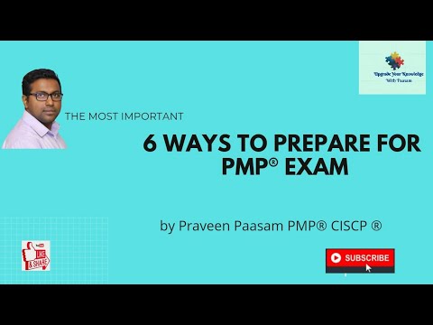 6 Ways to prepare for PMP exam