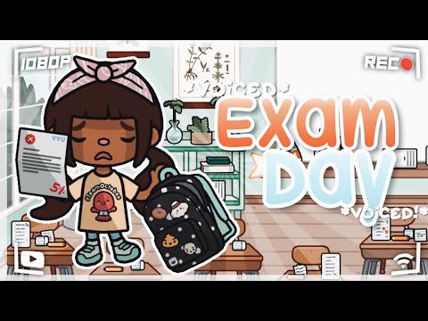 📖 | Exam Day! *Arianna Failed!*😱 || *With Voice!*🎙️ || Toca Boca Roleplay!🌏