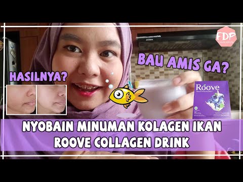 NYOBAIN MINUMAN KOLAGEN IKAN - ROOVE HALAL COLLAGEN DRINK (REVIEW)