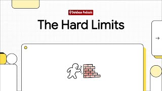 The Hard Limits: When Data Problems Become Intractable @DatabasePodcasts