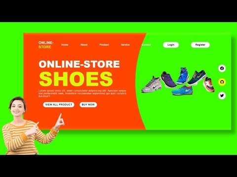 How to make website using html and css  | Website Design With HTML And CSS