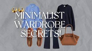 🔥 BUILD THE PERFECT MINIMALIST WARDROBE in 12 Minutes – What You’re Missing!