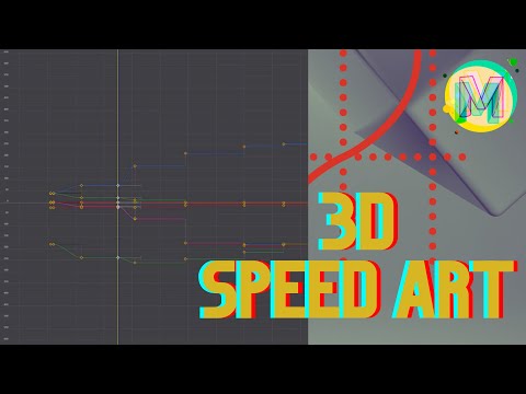 3D Animation Timelapse: Blocking & Splining Speed Art | Creative Process Unveiled