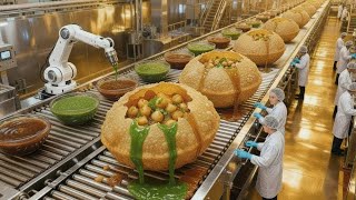 Inside the Factory: How Are Millions of Pani Puri Shells Mass-Produced Daily?