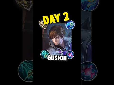 Playing Every Assassin – DAY 2: GUSION #shorts #mobilelegends #mlbb