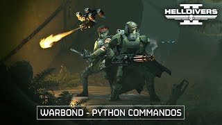 Helldivers 2 - Python Commandos Warbond Trailer