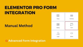 Elementor Pro Form Integration (Manual Method) | Advanced Form Integration