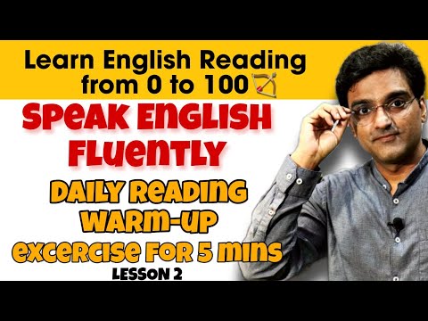 Fluent English Reading Sounds | English Reading Jaws warm-up exercise | Incredible Efforts | Sawrav