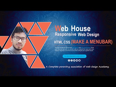 Responsive Web Design (Make A Menubar)
