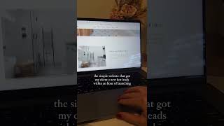 When designing websites, most people think that you have to create the most insane graphics #website