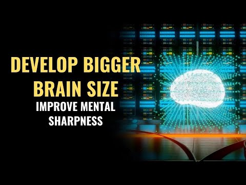 Improve Mental Sharpness | Build Better Cognitive Performance | Develop Bigger Brain Size | 528 Hz