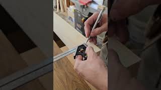 Quick and simple mortise #woodworking #shorts