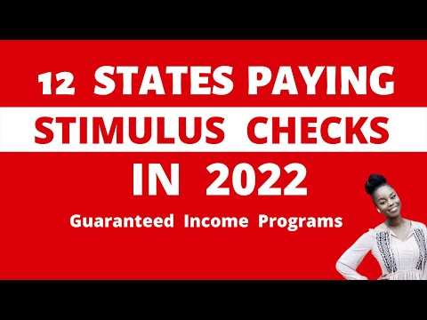 2022 Stimulus Checks + Guaranteed Income  - List of 12 Cities