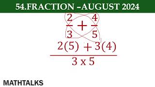 SIMPLIFYING FRACTION USING BUTTERFlY METHOD