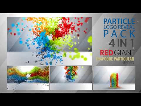 After Effects Template - Particle Logo Reveal - Trapcode Particular