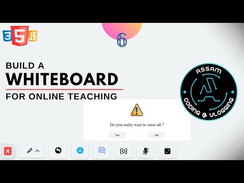 Undo & Overflow Features | How to Build a Whiteboard | #6 | HTML, CSS & JavaScript