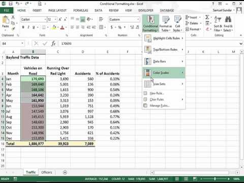 Deleting a Conditional Format in Excel 2013