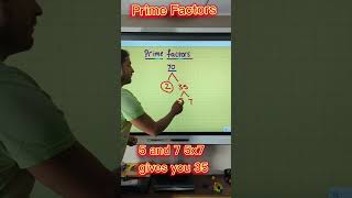 Prime Factors #GCSE #Maths #revision #card #11 #Foundation #higher #MATHEMATICS #number #algebra