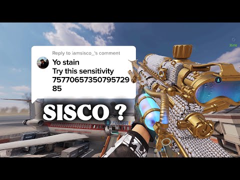 USING SISCO SENSITIVITY IN CODM RANKED !! ( intense clutch’s)