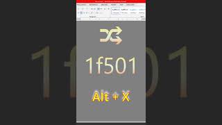 Word Unicode Trick 🔥 | Type Any Symbol with Alt + X