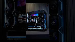 Clean & Cold🫅Gaming PC Build🙆RTX 5080 With Ryzen 7 9800X3D🌍#pcbuild #gaming #rtx #amd
