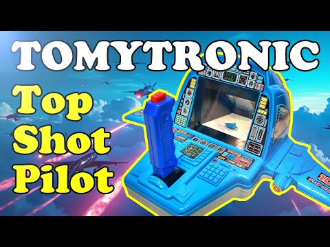 1988 Tomy Top Shot Pilot Disassembly and Play