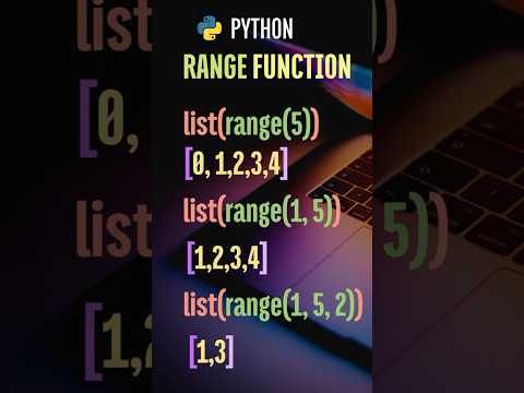 Python Tutorial for Beginners | Range Function in Python | Python Range Function