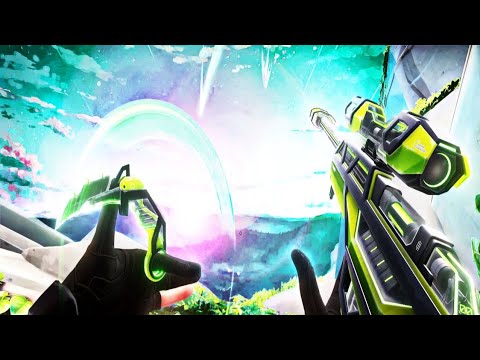 Counter Strike Valorant Mobile | Rgx Green Valiant Karambit,Operator Collection#2