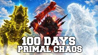 I Spent 100 Days in Primal Chaos ARK... Here's What Happened