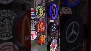 Round LED Screens Inside Chinese Factory #leddisplay #retailsolutions