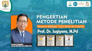 Pengertian Metode Penelitian | Prof. Dr. Sugiyono, M.Pd #4