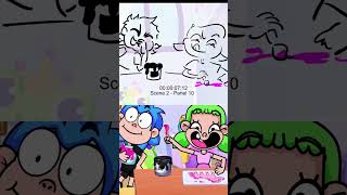 Lily Loves Pink 💗 Boo Loves Black 🖤 | Color Game for Kids #Short #sleep #siblings
