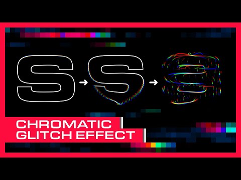 Chromatic Glitch effect -Adobe After Effects [No-Third party add-ons]