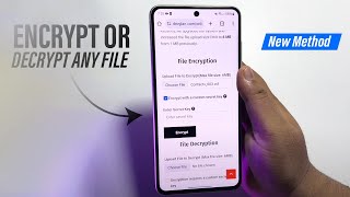 How to Encrypt or Decrypt File on mobile | Full Guide