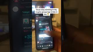 Guys stay winning in my crypto group #cxcrypto #cryptocurrency #trader #cryptogroup