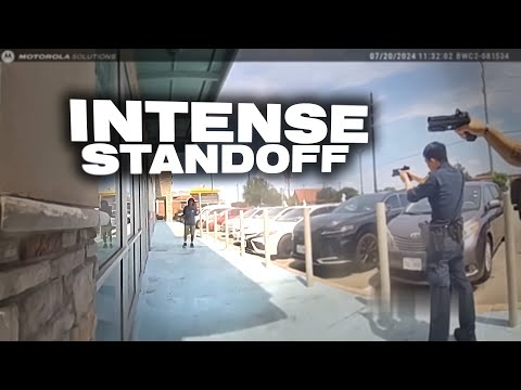 Foot Pursuit Against a Knife Wielder