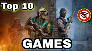 Top 10 Best 🤯🔥 OFFLINE Games For Android | Best Offline Games For Android | Games Under 500 MB