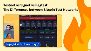 Testnet vs Signet vs Regtest: Understanding Bitcoin Test Networks #Bitcoin