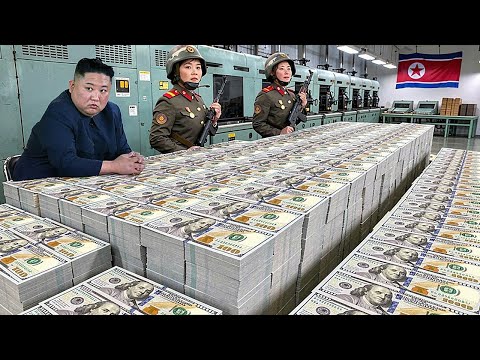 How Counterfeit Money Is Printed — Inside North Korea’s Dollar “Factory”