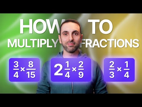 How to Multiply Fractions EASILY // 3 FUN Multiplying Fractions Cases
