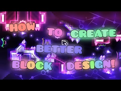 [Tutorial] How to Create EPIC Block Design! - Geometry Dash 2.1